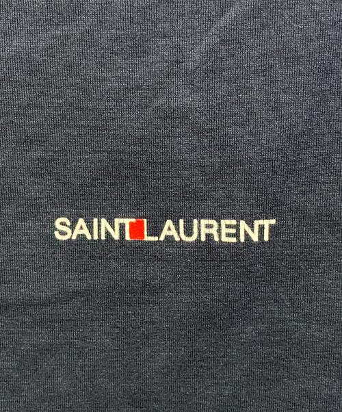 Saint Laurent Paris（サンローランパリ）Saint Laurent Paris (サンローランパリ) フロントロゴTシャツ/TT08 464572 YBRE2 ネイビー サイズ:XLの古着・服飾アイテム