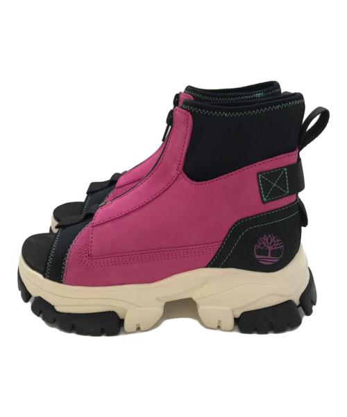 Timberland（ティンバーランド）Timberland (ティンバーランド) ブーツサンダル ブラック×ピンク サイズ:24の古着・服飾アイテム