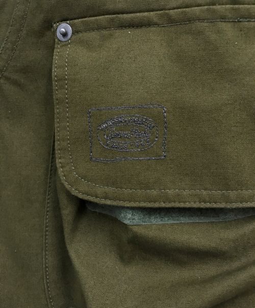 Snow peak（スノーピーク）snow peak (スノーピーク) TAKIBI Canvas Vest/JK-22AU107/焚火ﾍﾞｽﾄ/キャンプベスト カーキ サイズ:Mの古着・服飾アイテム