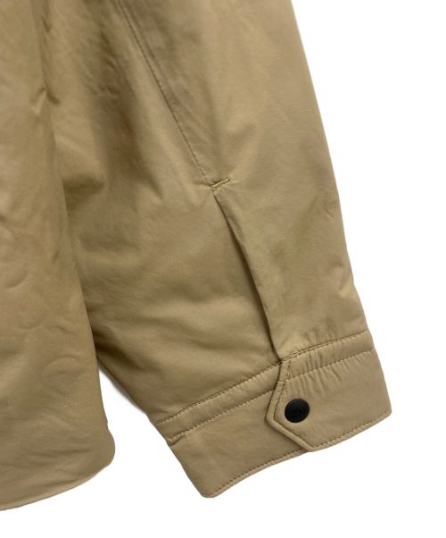 DAIWA（ダイワ）DAIWA (ダイワ) green label relaxing (グリーンレーベルリラクシング) パデットシャツジャケット ベージュ サイズ:Mの古着・服飾アイテム