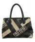 Salvatore Ferragamo (サルヴァトーレ フェラガモ) パッチワークトートバッグ ブラック：18000円
