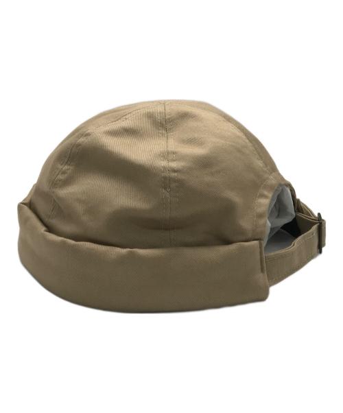 THE H.W.DOG&CO.（エイチダブリュードッグアンドコー）THE H.W.DOG&CO. (エイチダブリュードッグアンドコー) ロールキャップ ベージュ サイズ:Freeの古着・服飾アイテム