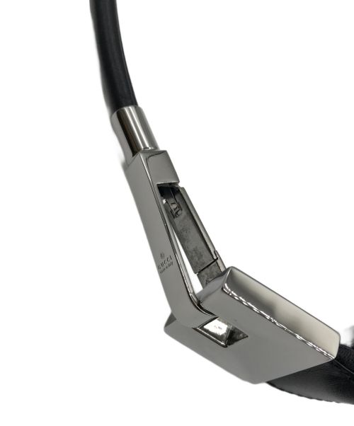 GUCCI（グッチ）GUCCI (グッチ) GGショルダーバッグ/01234 ブラックの古着・服飾アイテム