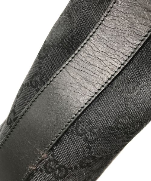 GUCCI（グッチ）GUCCI (グッチ) GGショルダーバッグ/01234 ブラックの古着・服飾アイテム