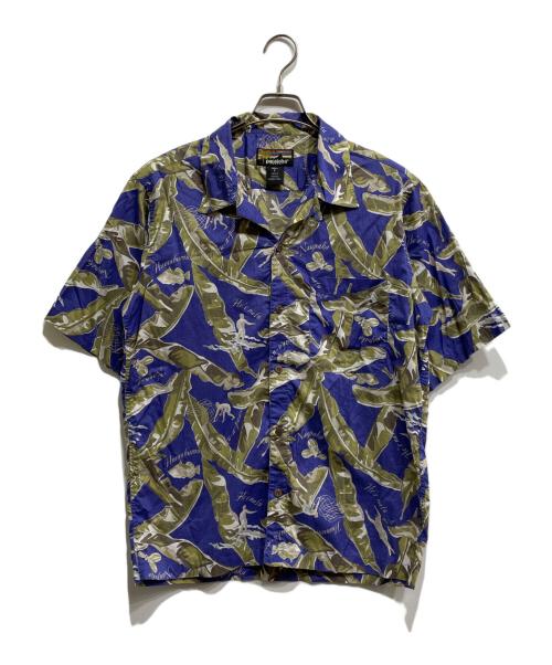 pataloha（パタロハ）pataloha (パタロハ) アロハシャツ ブルー サイズ:Sの古着・服飾アイテム