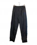 adidasアディダス）の古着「ナイロンパンツ/銀タグ」｜ブラック