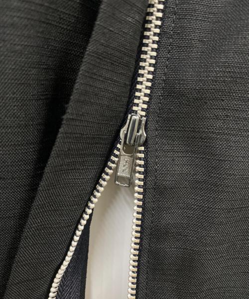 YOHJI YAMAMOTO（ヨウジヤマモト）YOHJI YAMAMOTO (ヨウジヤマモト) ギャザー フリル ドレス コート/FC-J13-964 ブラック サイズ:Sの古着・服飾アイテム