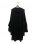 YOHJI YAMAMOTO (ヨウジヤマモト) ギャザー フリル ドレス コート/FC-J13-964 ブラック サイズ:S：68000円