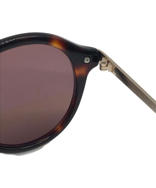 金子眼鏡（カネコガンキョウ）金子眼鏡 (カネコガンキョウ) SOPHNET. (ソフネット) サングラス ブラウンの古着・服飾アイテム