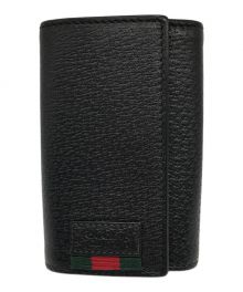 GUCCI（グッチ）の古着「シェリーライン6連キーケース」｜ブラック