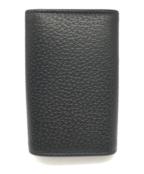 GUCCI（グッチ）GUCCI (グッチ) シェリーライン6連キーケース ブラックの古着・服飾アイテム