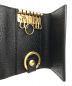 中古・古着 GUCCI (グッチ) シェリーライン6連キーケース ブラック：9000円