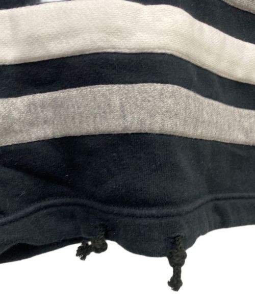 adidas（アディダス）adidas (アディダス) オーバーサイズロゴスウェット ブラック サイズ:M～Lの古着・服飾アイテム