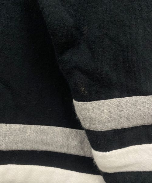 adidas（アディダス）adidas (アディダス) オーバーサイズロゴスウェット ブラック サイズ:M～Lの古着・服飾アイテム