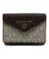 MICHAEL KORS（マイケルコース）の古着「シグネチャー3つ折り財布」｜ホワイト×ブラウン