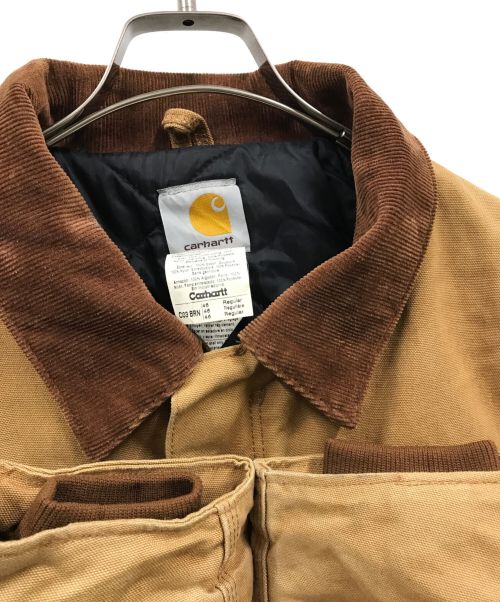 CarHartt（カーハート）CarHartt (カーハート) ダック トラディショナルコート/DUCK TRADITIONALCOAT/C03 BRN ブラウン サイズ:46の古着・服飾アイテム