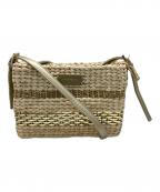 ANTEPRIMA MISTOアンテプリマミスト）の古着「カゴショルダーバッグ」｜ベージュ