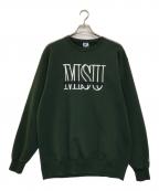 Championチャンピオン）の古着「クルーネックスウェット」｜グリーン