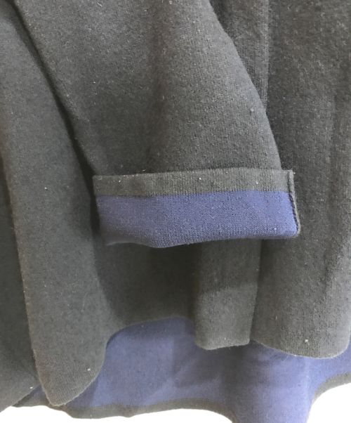 BALLSEY（ボールジィ）BALLSEY (ボールジィ) ダブルフェイスフォックス Vネックカーディガン/11-02-24-02201 ネイビー サイズ:Sの古着・服飾アイテム