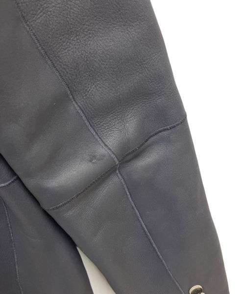 EPOCA UOMO（エポカ ウォモ）EPOCA UOMO (エポカ ウォモ) シープレザームートンコート/M1C90-259-28 ネイビー サイズ:46の古着・服飾アイテム