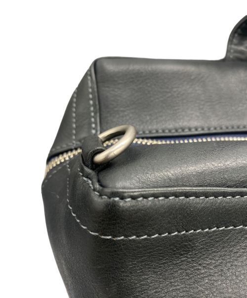 FIVEWOODS（ファイブウッズ）FIVEWOODS (ファイブウッズ) PLATEAUレザーボストンバッグ ブラックの古着・服飾アイテム