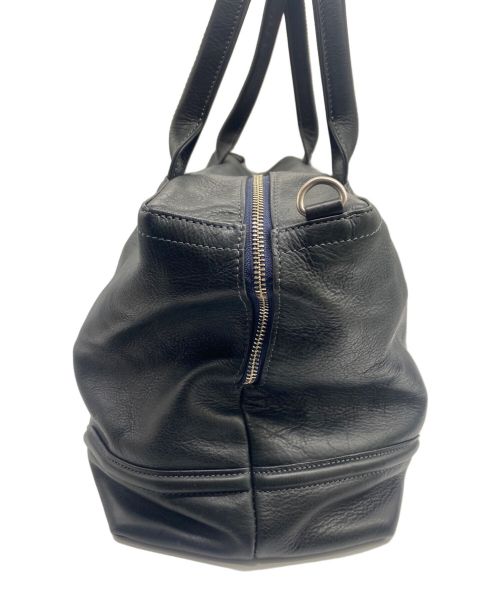 FIVEWOODS（ファイブウッズ）FIVEWOODS (ファイブウッズ) PLATEAUレザーボストンバッグ ブラックの古着・服飾アイテム