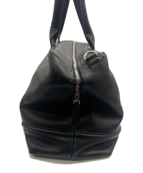 FIVEWOODS（ファイブウッズ）FIVEWOODS (ファイブウッズ) PLATEAUレザーボストンバッグ ブラックの古着・服飾アイテム