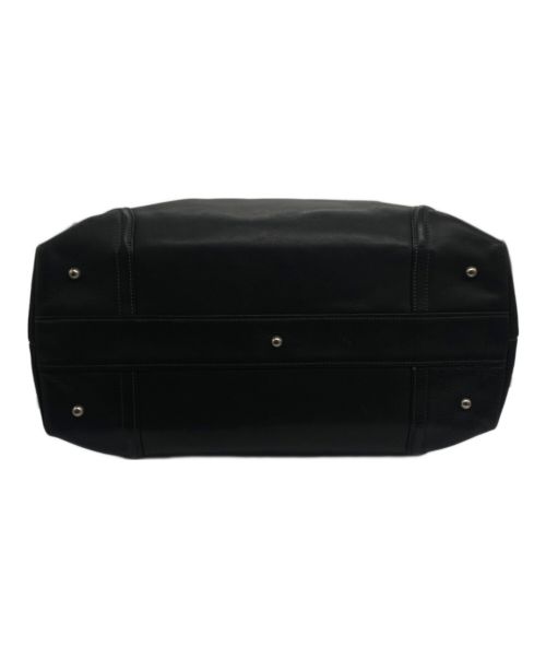 FIVEWOODS（ファイブウッズ）FIVEWOODS (ファイブウッズ) PLATEAUレザーボストンバッグ ブラックの古着・服飾アイテム