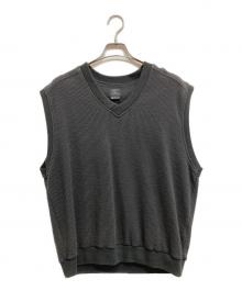 NIKE GOLF（ナイキゴルフ）の古着「90s バッグスウォッシュロゴベスト」｜ブラック