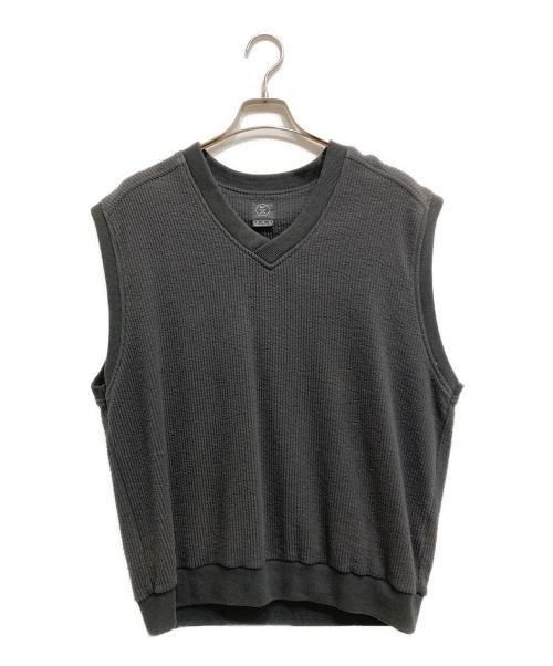 NIKE GOLF（ナイキゴルフ）NIKE GOLF (ナイキゴルフ) 90s バッグスウォッシュロゴベスト ブラック サイズ:Ⅿの古着・服飾アイテム