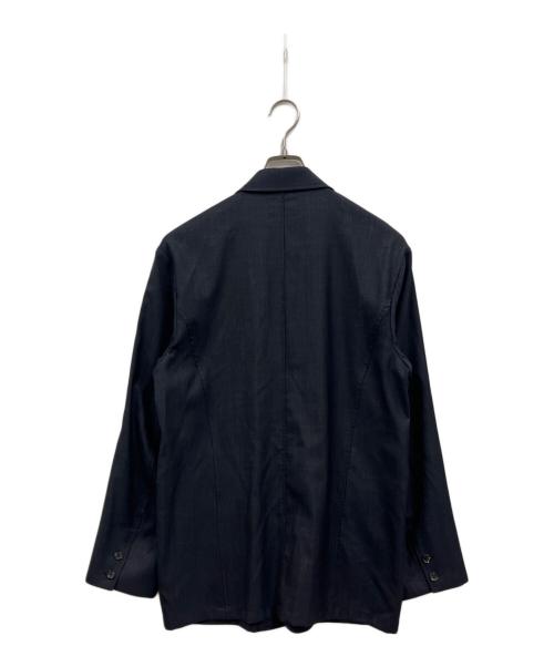 PORT BY ARK（ポートバイアーク）PORT BY ARK (ポートバイアーク) Wool Denim Chambray 2B Jacket/PO13-J001 グレー サイズ:1の古着・服飾アイテム