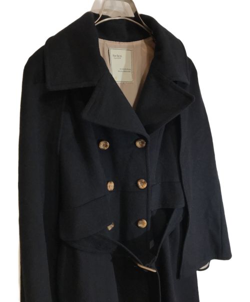 HER LIP TO（ハーリップトゥ）HER LIP TO (ハーリップトゥ) Mademoiselle 2Way Long Coat/1224307081 ブラック サイズ:Sの古着・服飾アイテム