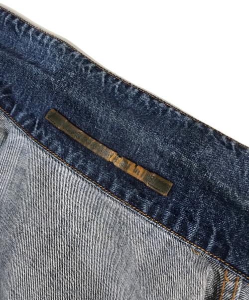 KENZO（ケンゾー）KENZO (ケンゾー) バック刺繍デニムジャケット ブルー サイズ: Mの古着・服飾アイテム