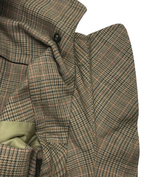 Alligator（アリゲーター）alligator (アリゲーター) ヴィンテージコート ブラウン サイズ:40の古着・服飾アイテム