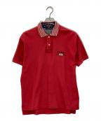 CHAPS RALPH LAURENチャップス ラルフローレン）の古着「80'sヴィンテージポロシャツ」｜レッド