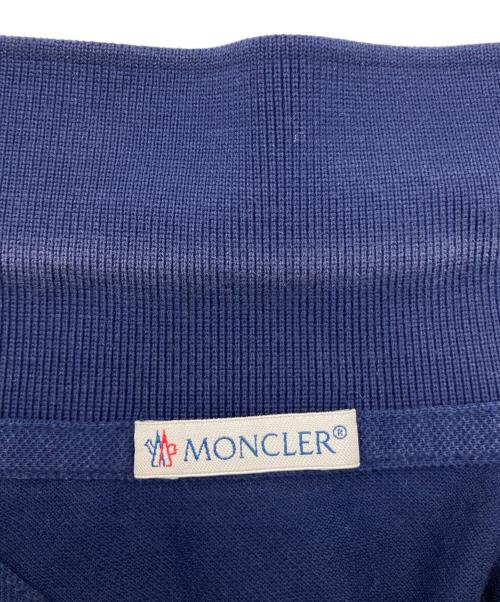 MONCLER（モンクレール）MONCLER (モンクレール) POLO MANICA CORTA ネイビー サイズ:Mの古着・服飾アイテム