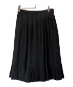 tricot COMME des GARCONSトリココムデギャルソン）の古着「シャイニースカート」｜ブラック