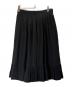 tricot COMME des GARCONS（トリココムデギャルソン）の古着「シャイニースカート」｜ブラック