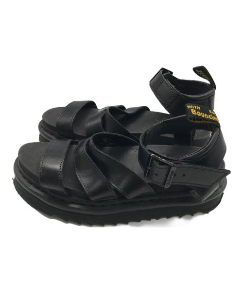 Dr.Martens（ドクターマーチン）Dr.Martens (ドクターマーチン) ベルトサンダル ブラック サイズ:38の古着・服飾アイテム