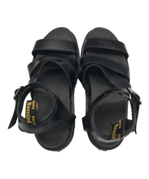 Dr.Martens（ドクターマーチン）Dr.Martens (ドクターマーチン) ベルトサンダル ブラック サイズ:38の古着・服飾アイテム
