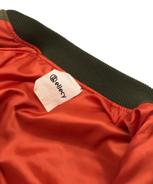 &ellecy（アンドエルシー）&ELLECY (アンドエルシー) ショートブルゾン カーキ サイズ:Mの古着・服飾アイテム
