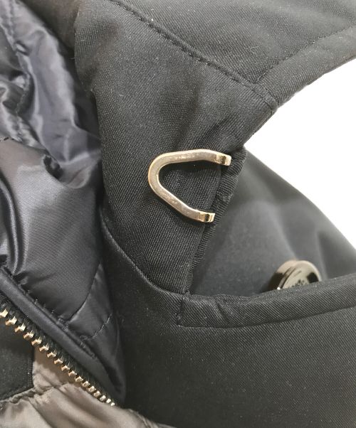 MOORER（ムーレー）MOORER (ムーレー) デタッチャブルスタンドカラー トレンチコート/MINOSSE-ADS ネイビー サイズ:46の古着・服飾アイテム