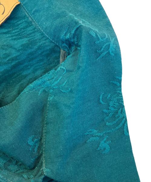 Tnewties（トゥエンティーズ）Tnewties (トゥエンティーズ) クラシカルパターンブラウス グリーン サイズ:Sの古着・服飾アイテム