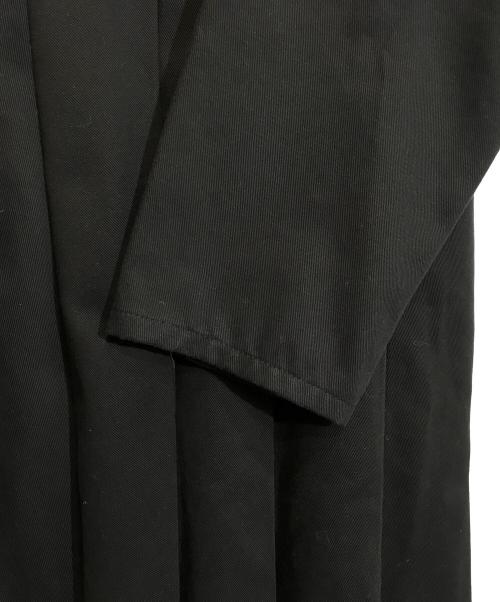 foufou（フーフー）foufou (フーフー) 【THE DRESS #02】tuck one piece/FF82OP01 ブラックの古着・服飾アイテム