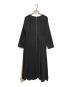 foufou (フーフー) 【THE DRESS #02】tuck one piece/FF82OP01 ブラック：2500円