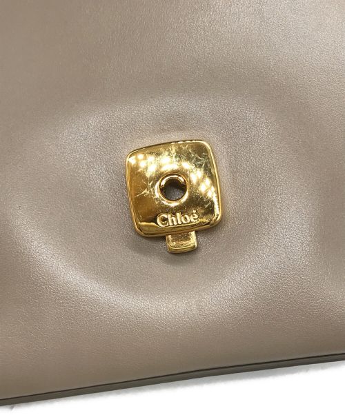 Chloe（クロエ）Chloe (クロエ) chloe c ショルダーバッグ/CHC19WS199A3723W グレーの古着・服飾アイテム