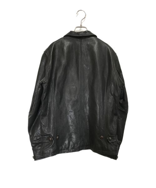 COOTIE（クーティー）COOTIE (クーティー) ゴートレザージャケット ブラック サイズ:Mの古着・服飾アイテム