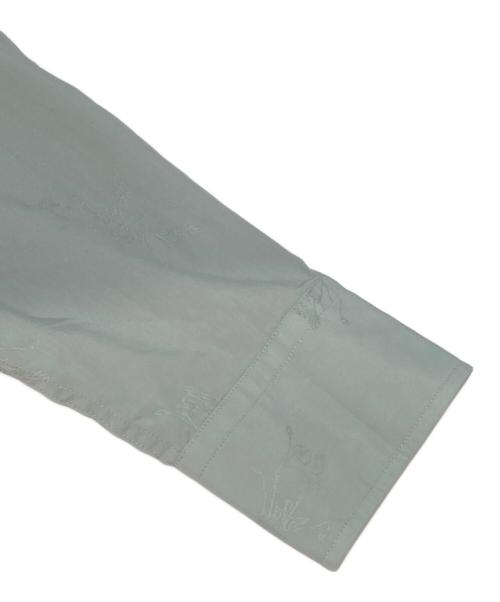 PAUL SMITH（ポールスミス）Paul Smith (ポールスミス) ジャカードフローラル ドレスシャツ スカイブルー サイズ:Sの古着・服飾アイテム