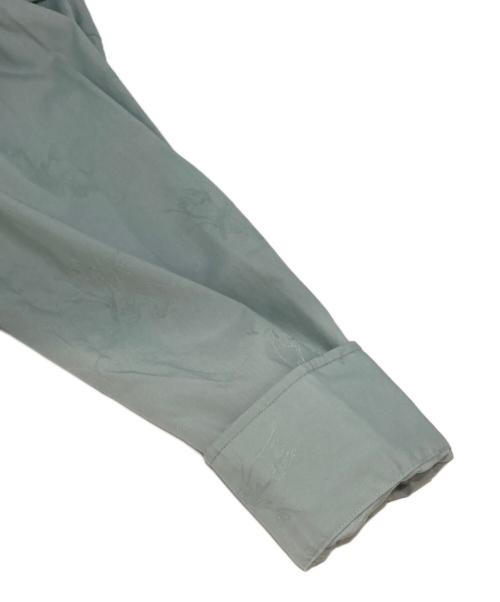 PAUL SMITH（ポールスミス）Paul Smith (ポールスミス) ジャカードフローラル ドレスシャツ スカイブルー サイズ:Sの古着・服飾アイテム