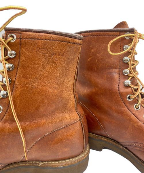 RED WING（レッドウィング）RED WING (レッドウィング) ロガーブーツ/羽タグ/ 70s-80s ブラウン サイズ:下記参照の古着・服飾アイテム